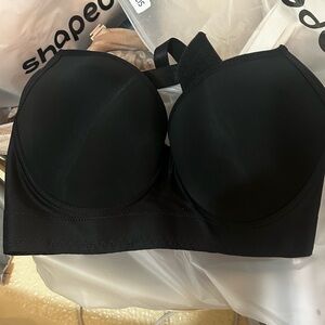 Black push-up bra